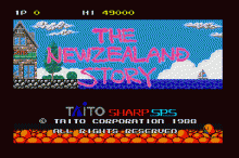 ザ・ニュージーランドストーリーのタイトル画像