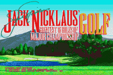 ジャック・ニクラウス -チャンピオンシップ・ゴルフ-のタイトル画像