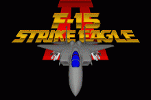 F-15 ストライクイーグル Ⅱのオープニング画像