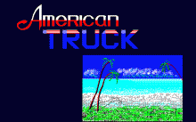アメリカントラックのオープニング画像